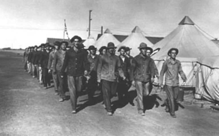 Italian POWs at Big Pasco 1944